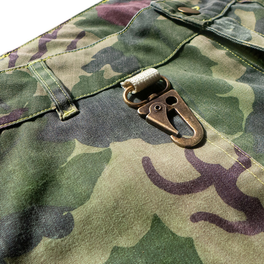 Leaf Camo Distressed Pants