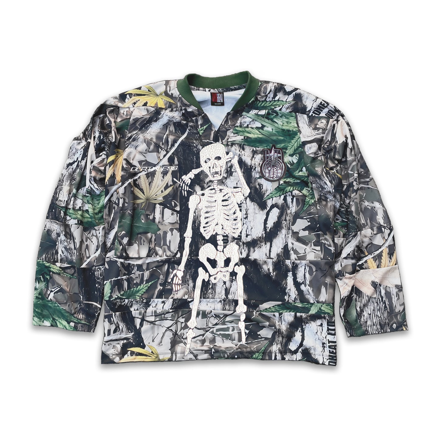 "Tree Tops" Forest Camo Jersey Shirt
