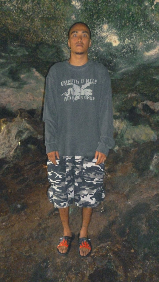 “Dragon” waffle longsleeve