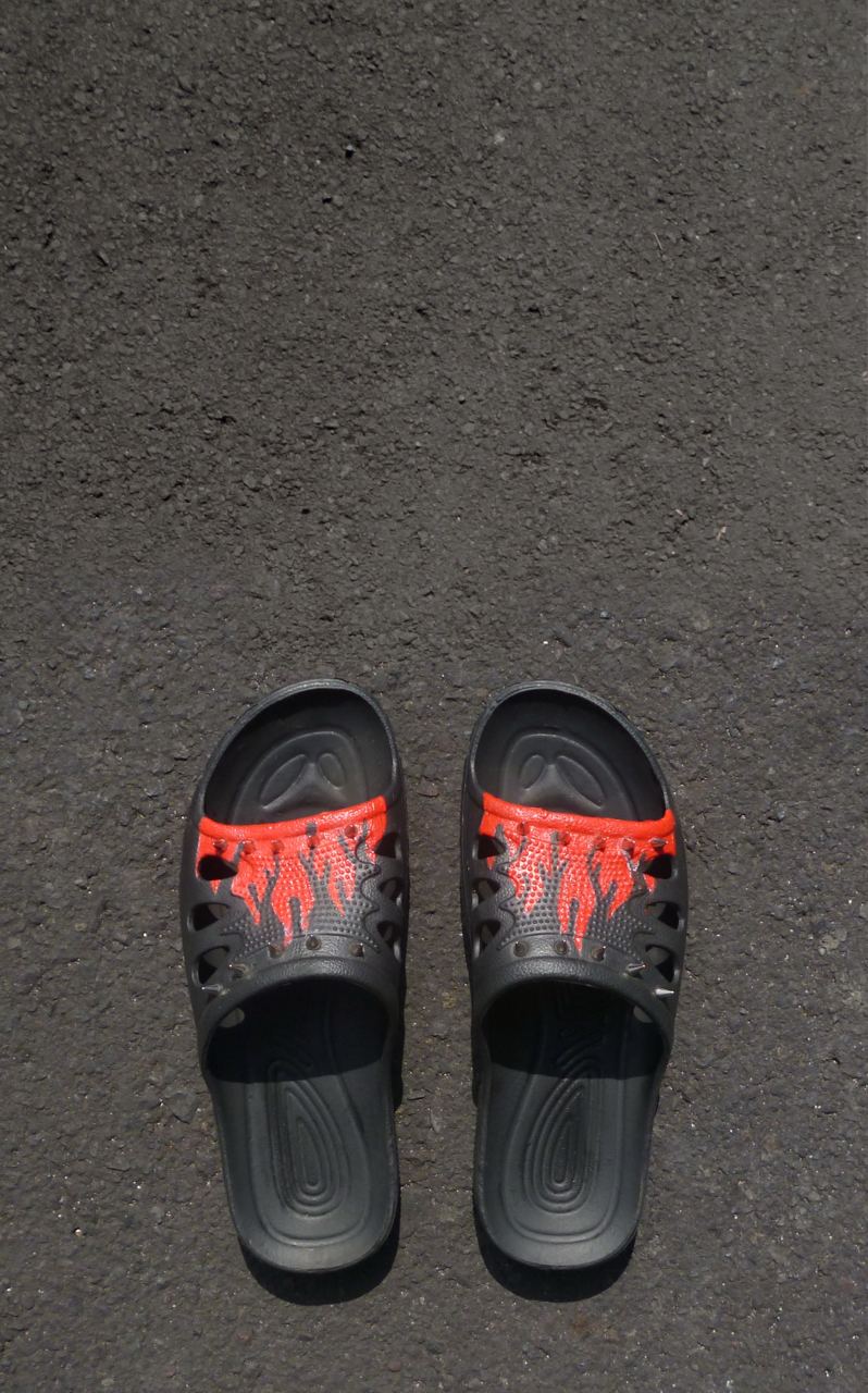 Customized Soviet Military Sandals