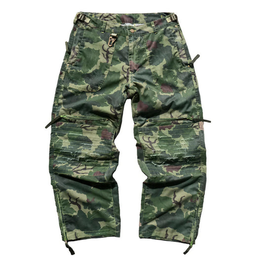 Leaf Camo Distressed Pants