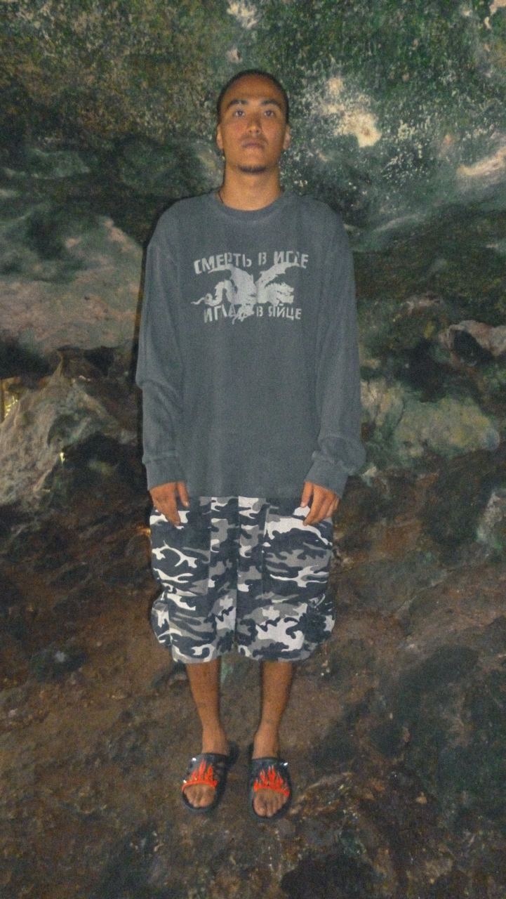 “Dragon” waffle longsleeve